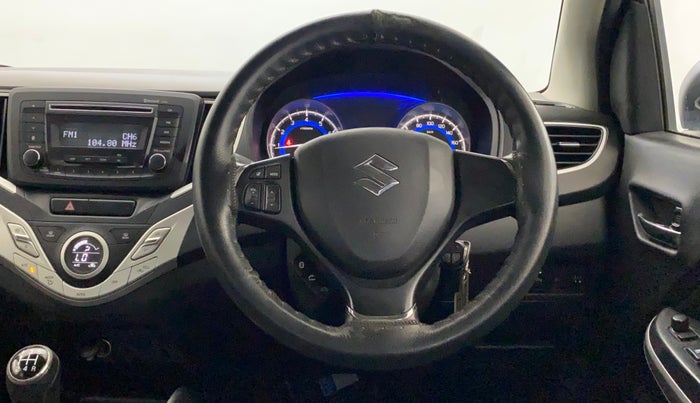 2018 Maruti Baleno DELTA PETROL 1.2, Petrol, Manual, 58,870 km, Steering Wheel Close Up