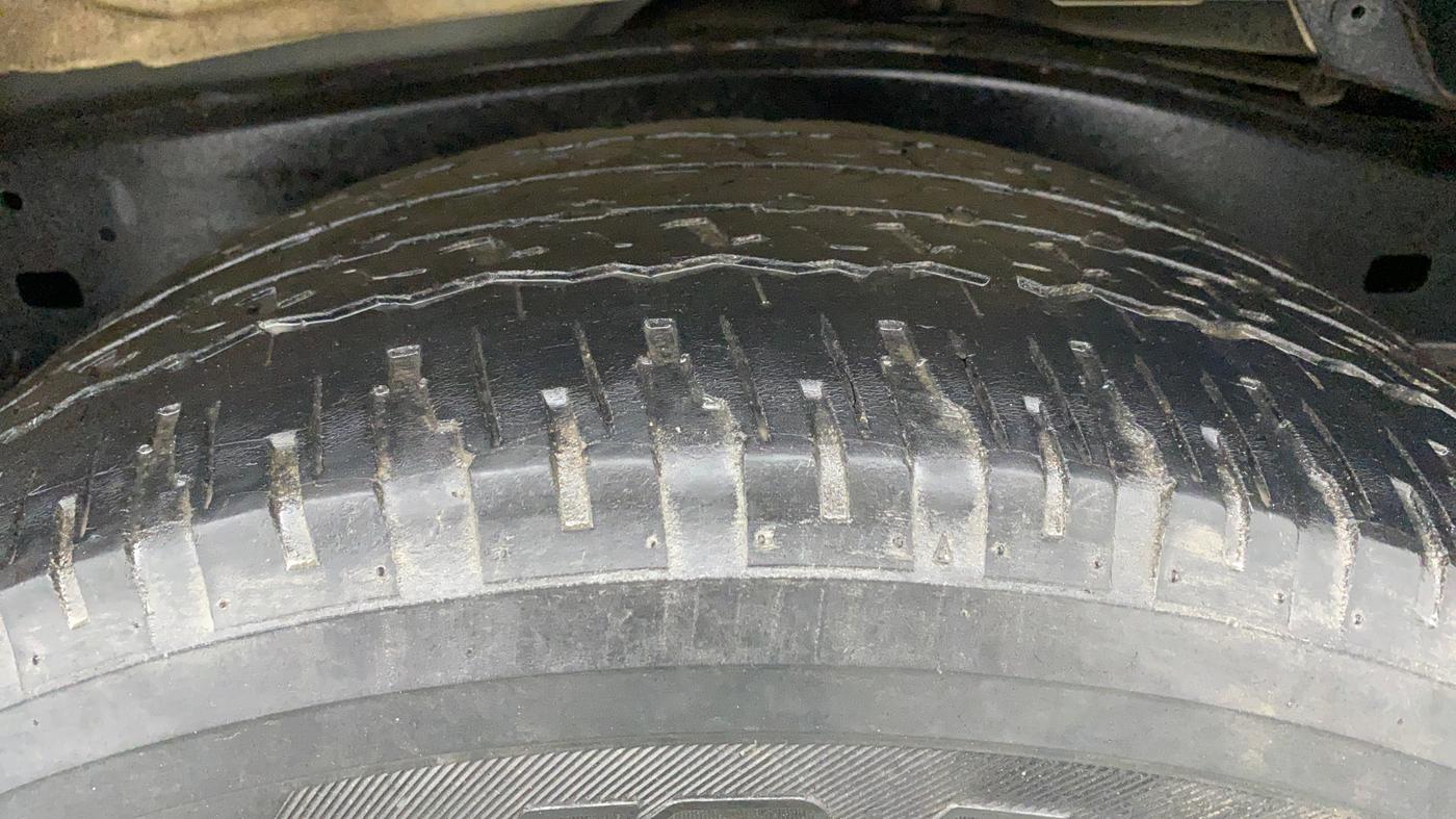 2018 Toyota Fortuner 2.8 4x2 AT, Diesel, Automatic, 86,567 km, Left Rear Tyre Tread