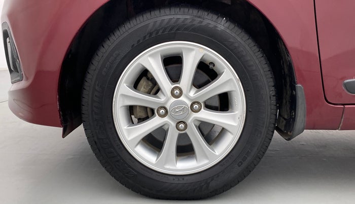 2016 Hyundai Grand i10 ASTA AT 1.2 KAPPA VTVT, Petrol, Automatic, 58,337 km, Left Front Wheel