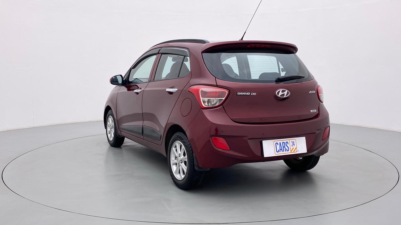2016 Hyundai Grand i10 ASTA AT 1.2 KAPPA VTVT, Petrol, Automatic, 58,337 km, Left Back Diagonal