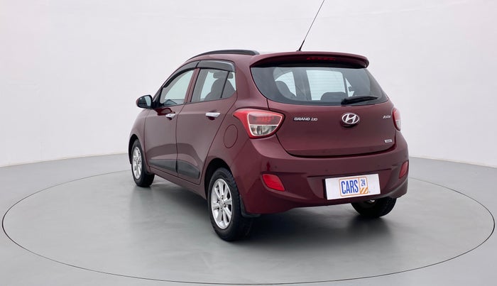 2016 Hyundai Grand i10 ASTA AT 1.2 KAPPA VTVT, Petrol, Automatic, 58,337 km, Left Back Diagonal