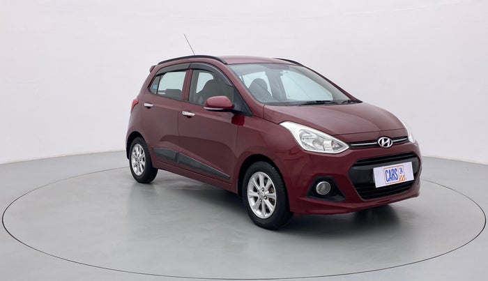 2016 Hyundai Grand i10 ASTA AT 1.2 KAPPA VTVT, Petrol, Automatic, 58,337 km, Right Front Diagonal