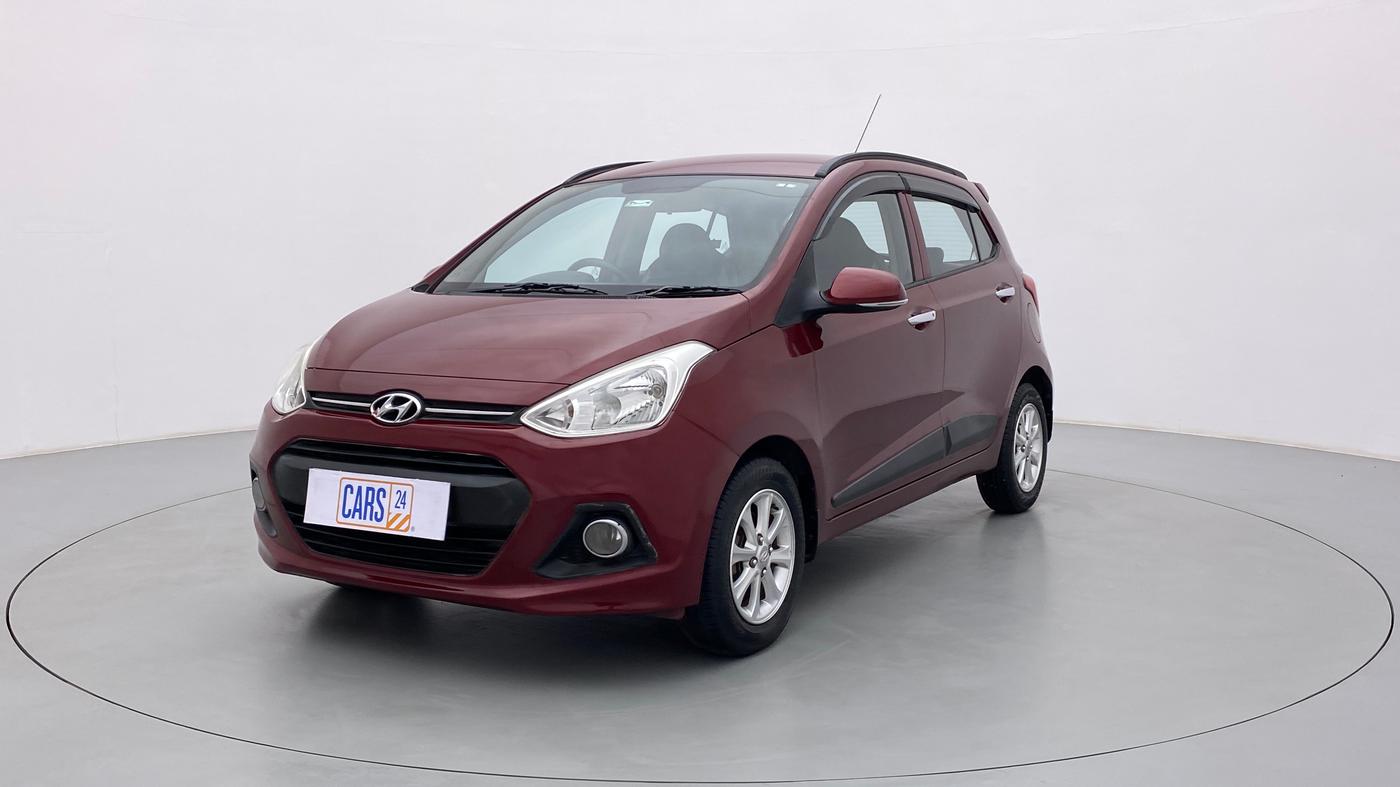 2016 Hyundai Grand i10 ASTA AT 1.2 KAPPA VTVT, Petrol, Automatic, 58,337 km, Left Front Diagonal