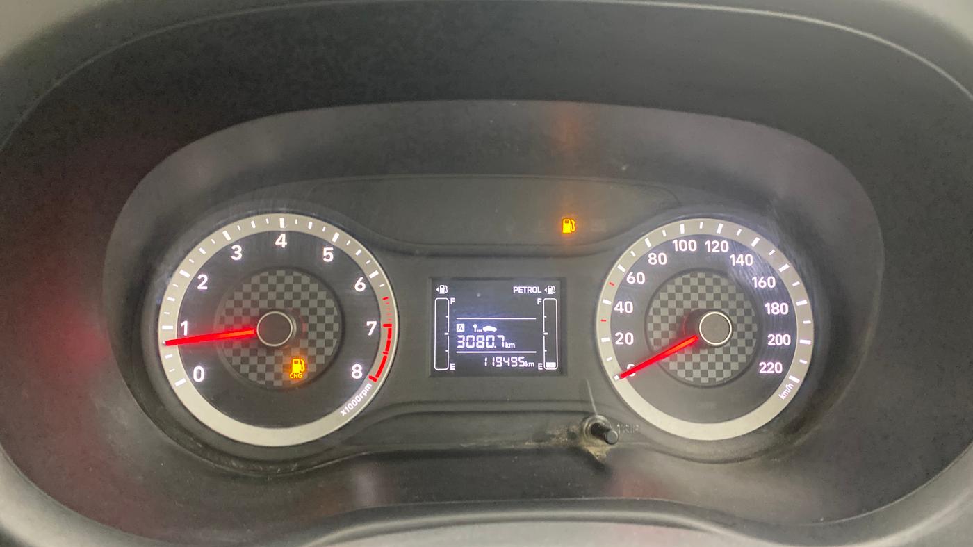 2021 Hyundai AURA S 1.2 CNG, CNG, Manual, 1,19,495 km, Odometer Image