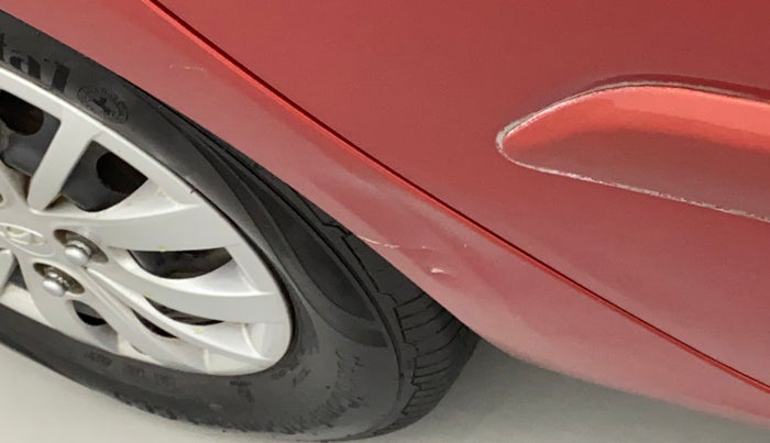2013 Hyundai i10 SPORTZ 1.2 AT, Petrol, Automatic, 51,011 km, Right quarter panel - Slightly dented