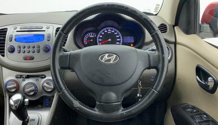 2013 Hyundai i10 SPORTZ 1.2 AT, Petrol, Automatic, 51,011 km, Steering Wheel Close Up