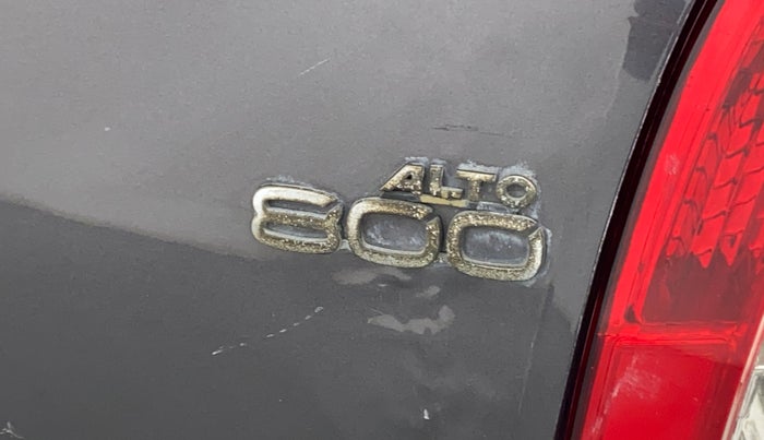 2014 Maruti Alto 800 LXI CNG, CNG, Manual, 66,498 km, Rear monogram/logo - Slight discoloration