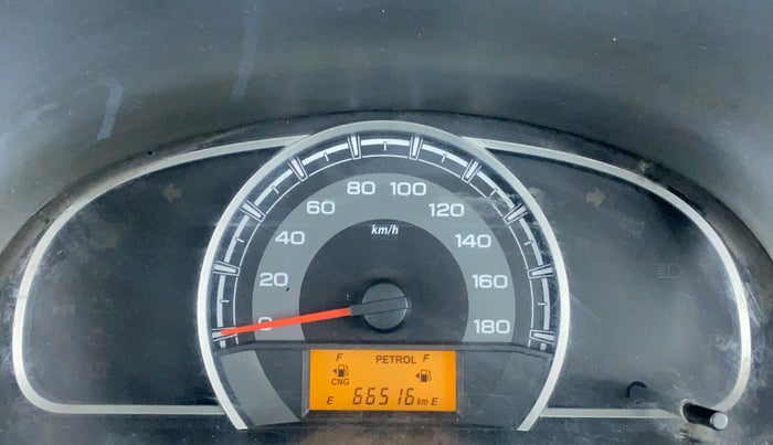 2014 Maruti Alto 800 LXI CNG, CNG, Manual, 66,498 km, Odometer Image