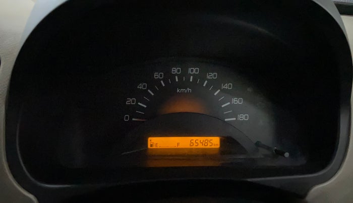 2013 Maruti Wagon R 1.0 LXI, Petrol, Manual, 65,477 km, Odometer Image