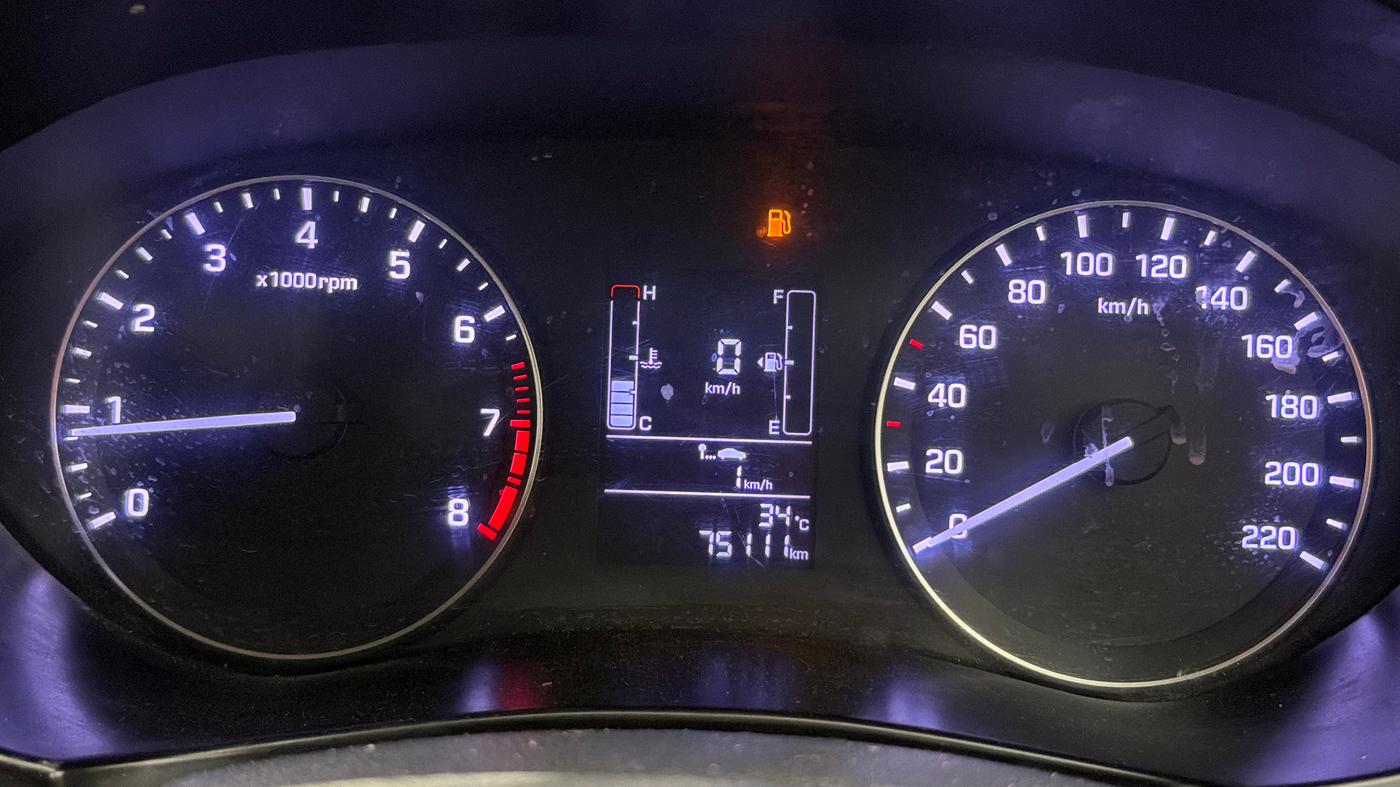 2016 Hyundai Elite i20 MAGNA 1.2, Petrol, Manual, 75,110 km, Odometer Image