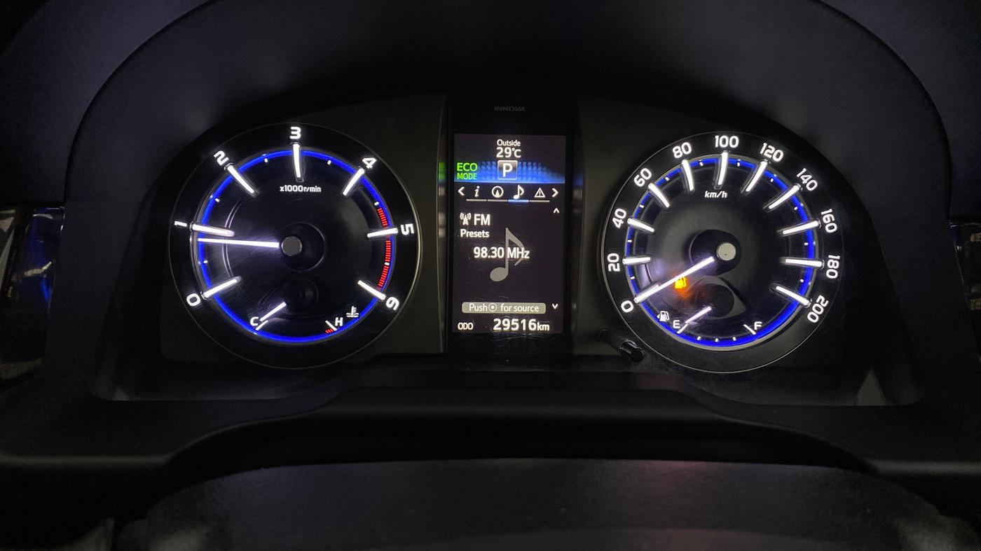 2018 Toyota Innova Crysta 2.8 ZX AT 7 STR, Diesel, Automatic, 29,516 km, Odometer Image