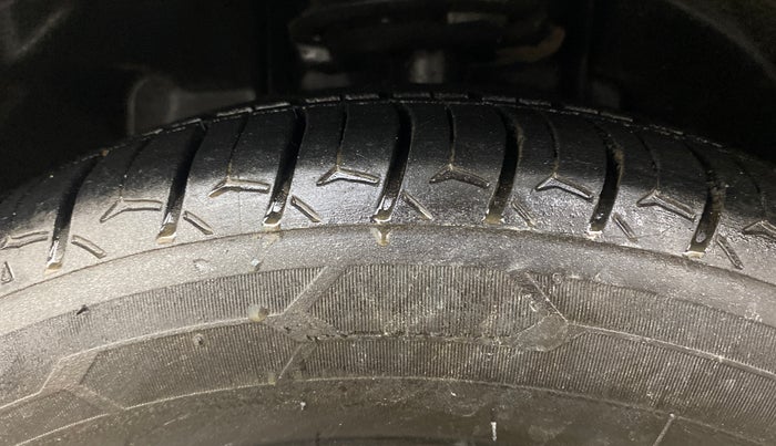 2024 Tata Tiago XZA PLUS PETROL, Petrol, Automatic, 22,141 km, Left Front Tyre Tread