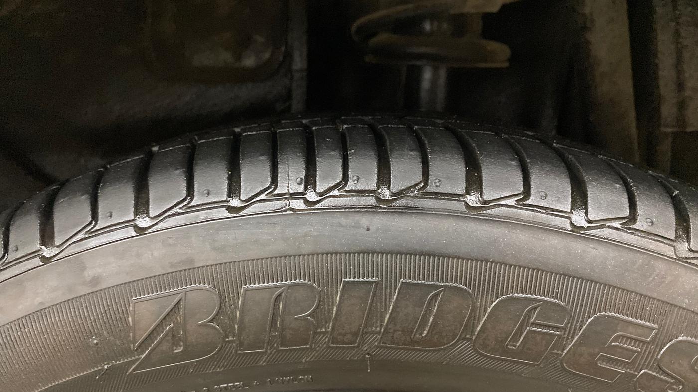 2024 Tata Tiago XZA PLUS PETROL, Petrol, Automatic, 22,141 km, Left Rear Tyre Tread