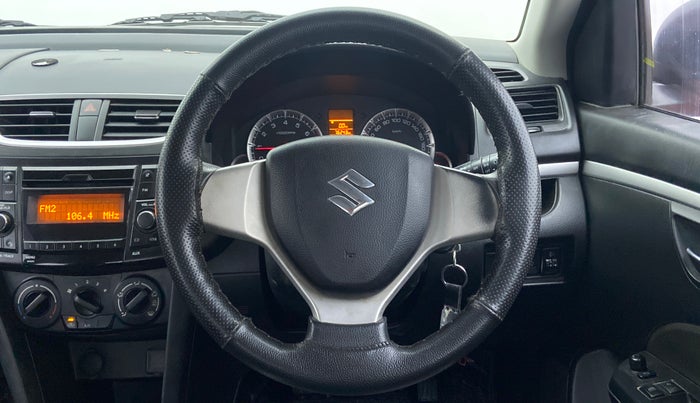 2015 Maruti Swift VXI D, Petrol, Manual, 76,261 km, Steering Wheel Close Up