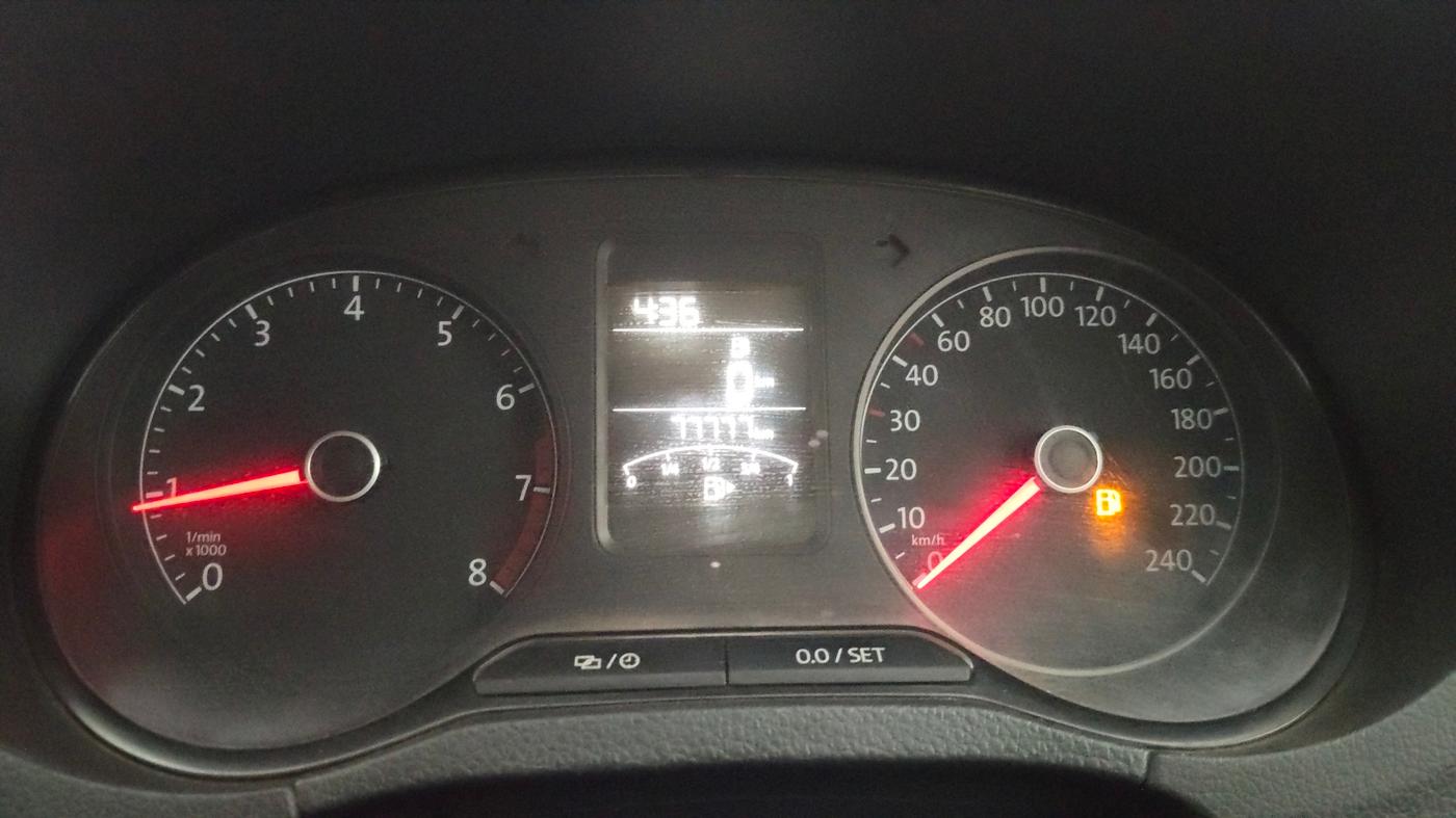2016 Volkswagen Ameo COMFORTLINE 1.2L, Petrol, Manual, 77,955 km, Odometer Image