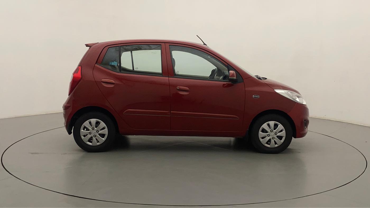 2012 Hyundai i10 SPORTZ 1.2 AT, Petrol, Automatic, 27,070 km, Right Side