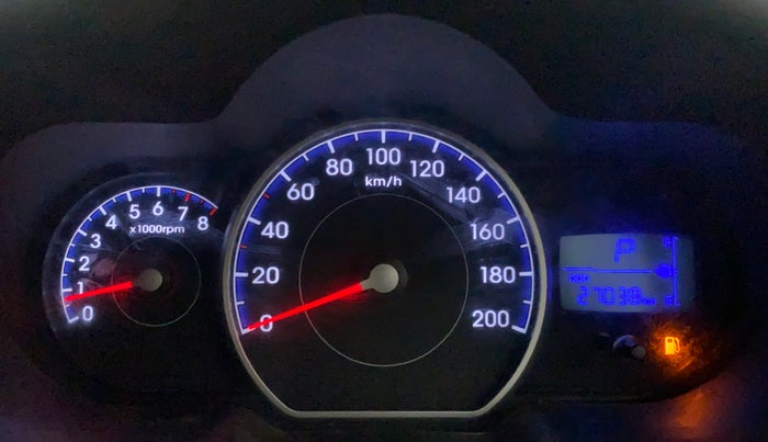 2012 Hyundai i10 SPORTZ 1.2 AT, Petrol, Automatic, 27,070 km, Odometer Image