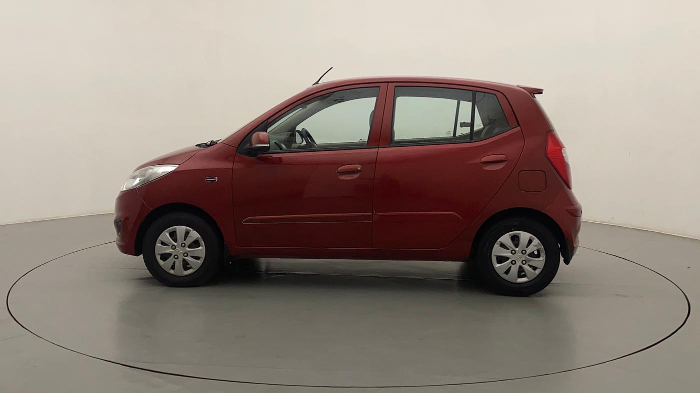 2012 Hyundai i10 SPORTZ 1.2 AT, Petrol, Automatic, 27,070 km, Left Side