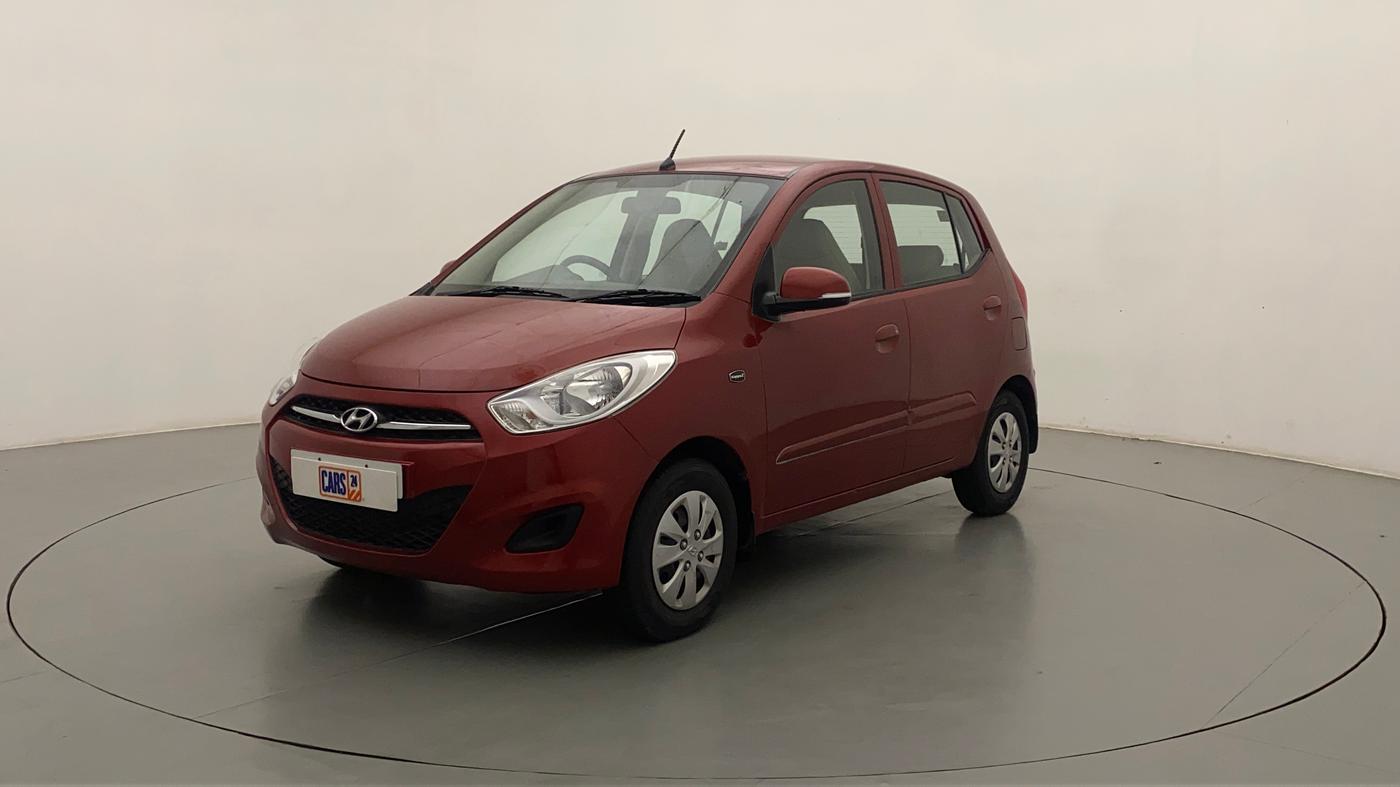 2012 Hyundai i10 SPORTZ 1.2 AT, Petrol, Automatic, 27,070 km, Left Front Diagonal