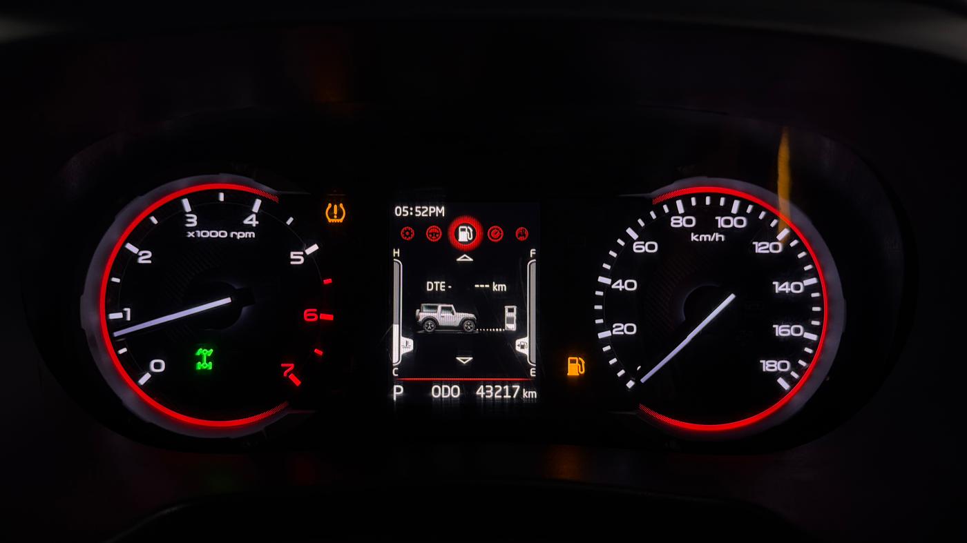 2021 Mahindra Thar LX PETROL HT 4WD AT, Petrol, Automatic, 43,216 km, Odometer Image