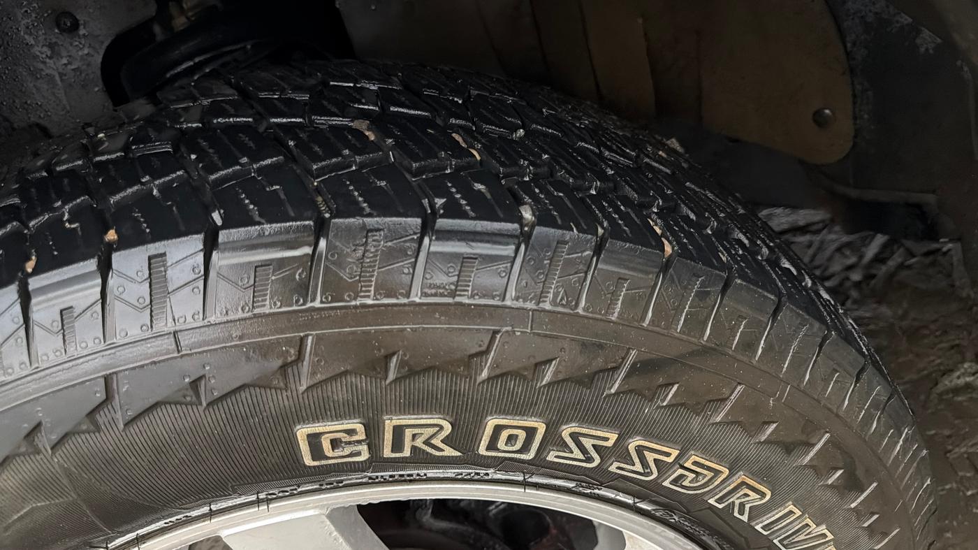 2021 Mahindra Thar LX PETROL HT 4WD AT, Petrol, Automatic, 43,216 km, Left Front Tyre Tread