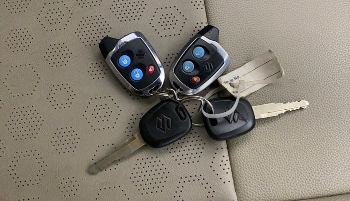 2019 Maruti New Wagon-R LXI CNG (O) 1.0, CNG, Manual, 56,888 km, Key Close Up