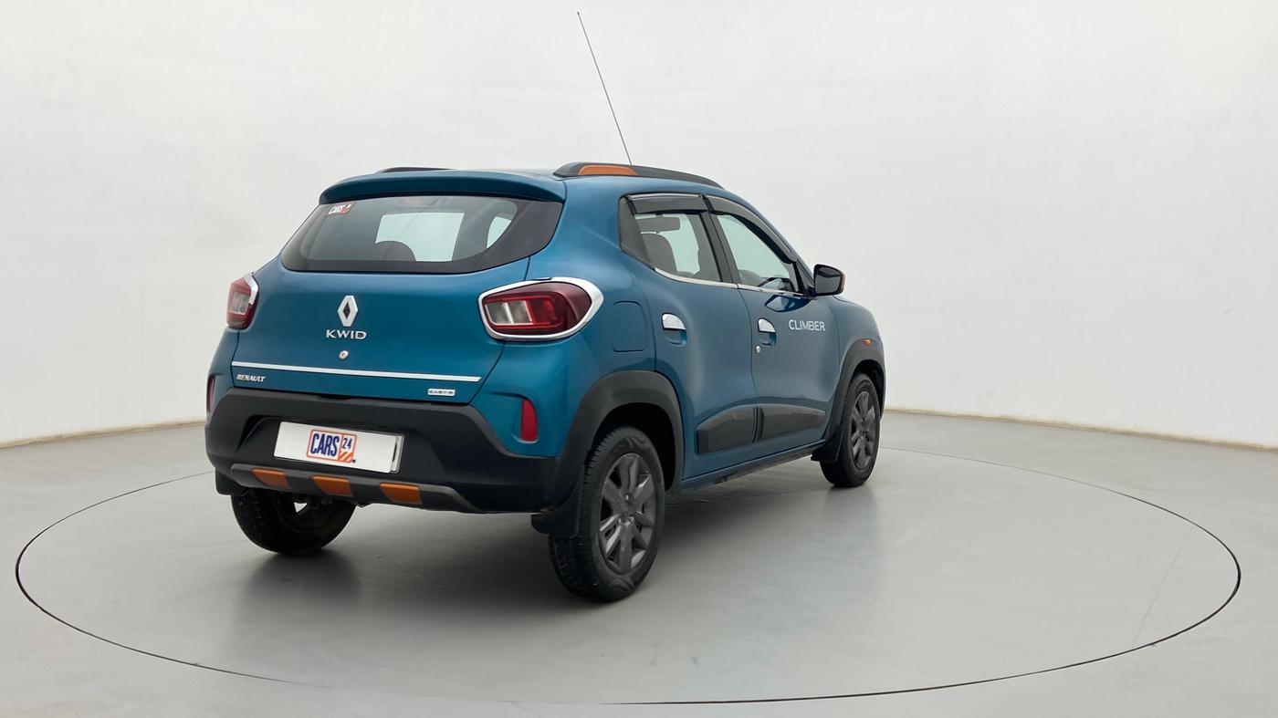 2021 Renault Kwid CLIMBER 1.0 AMT (O), Petrol, Automatic, 33,533 km, Right Back Diagonal