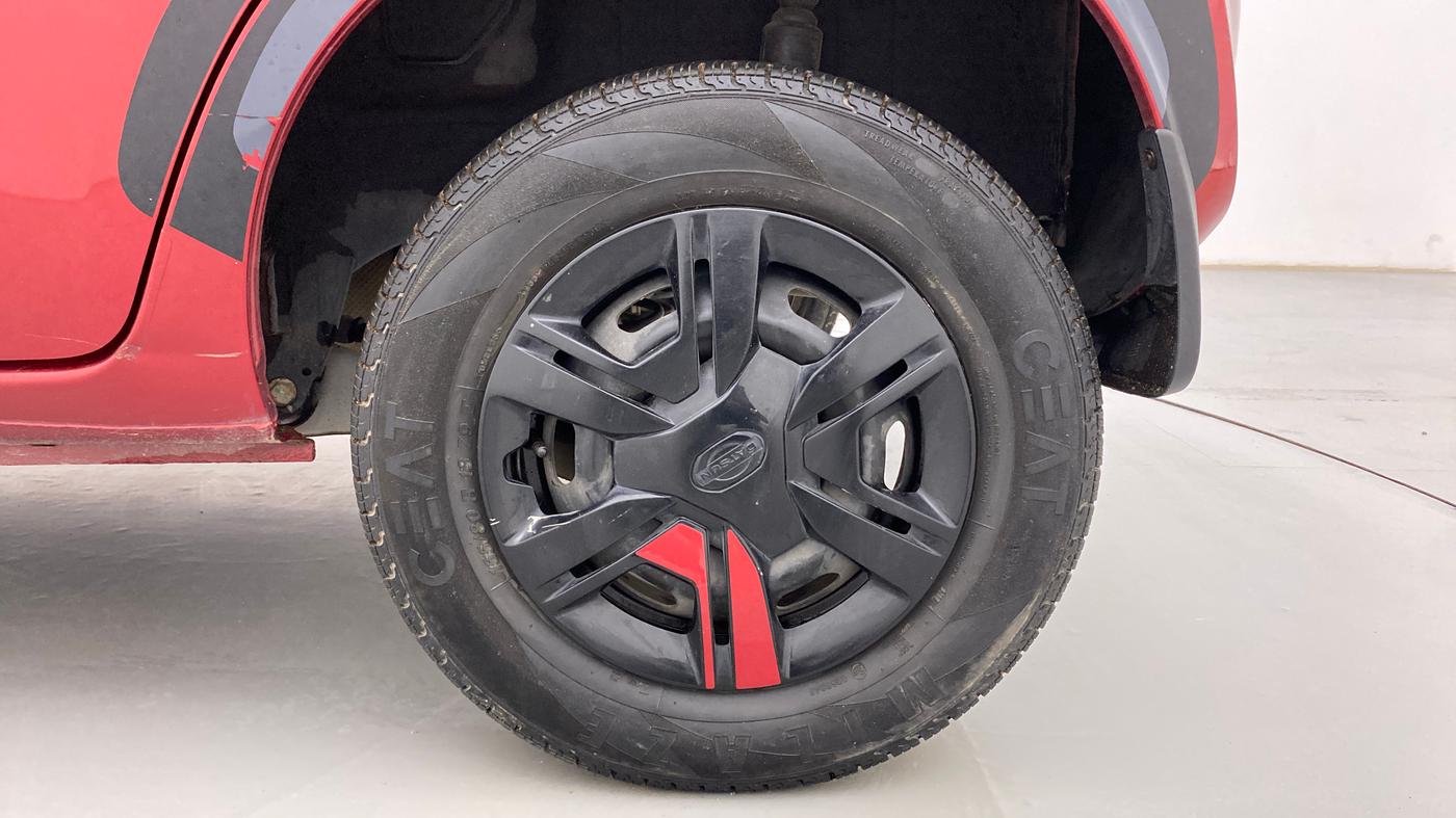 2018 Datsun Redi Go T (O), Petrol, Manual, 14,739 km, Left Rear Wheel