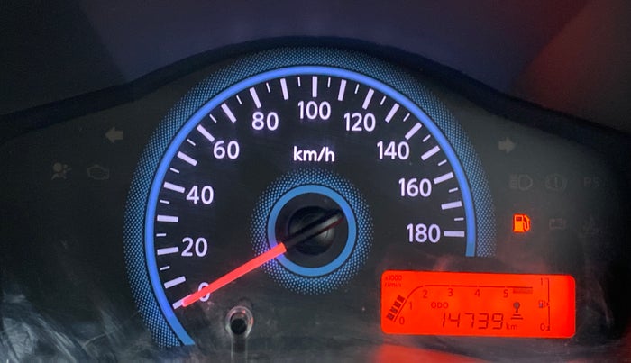 2018 Datsun Redi Go T (O), Petrol, Manual, 14,739 km, Odometer Image