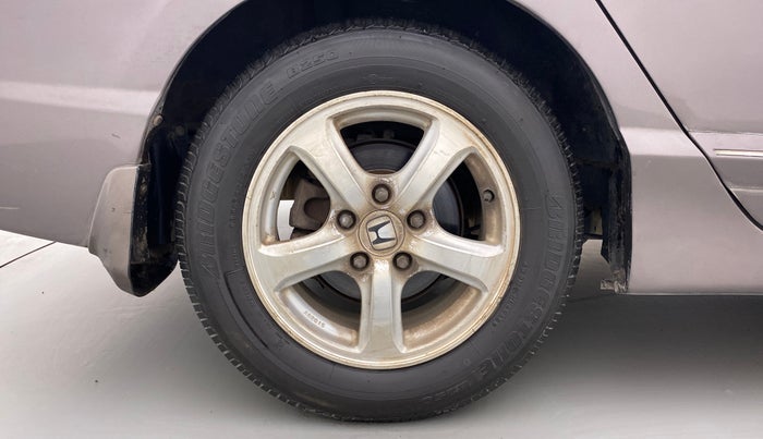 2012 Honda Civic 1.8L I-VTEC V AT SUNROOF, Petrol, Automatic, 84,050 km, Right Rear Wheel