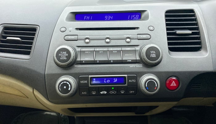 2012 Honda Civic 1.8L I-VTEC V AT SUNROOF, Petrol, Automatic, 84,050 km, Air Conditioner
