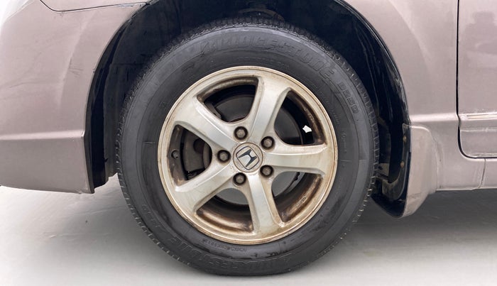 2012 Honda Civic 1.8L I-VTEC V AT SUNROOF, Petrol, Automatic, 84,050 km, Left Front Wheel