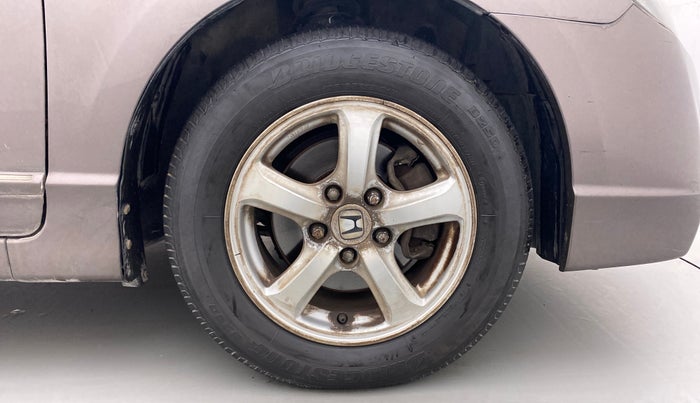 2012 Honda Civic 1.8L I-VTEC V AT SUNROOF, Petrol, Automatic, 84,050 km, Right Front Wheel