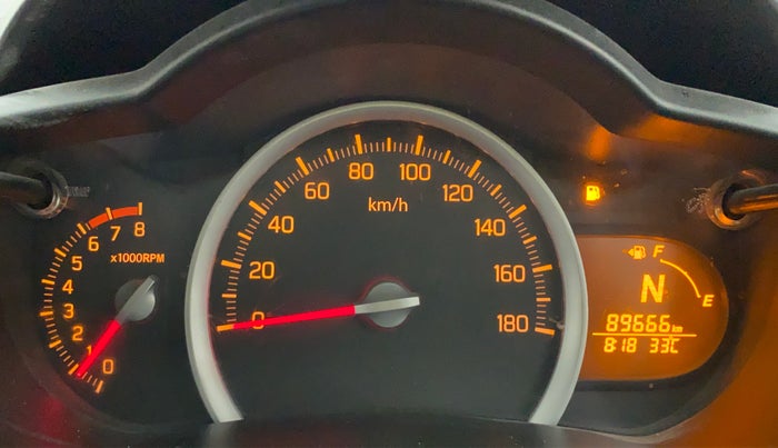 2018 Maruti Celerio ZXI AMT, Petrol, Automatic, 89,666 km, Odometer Image