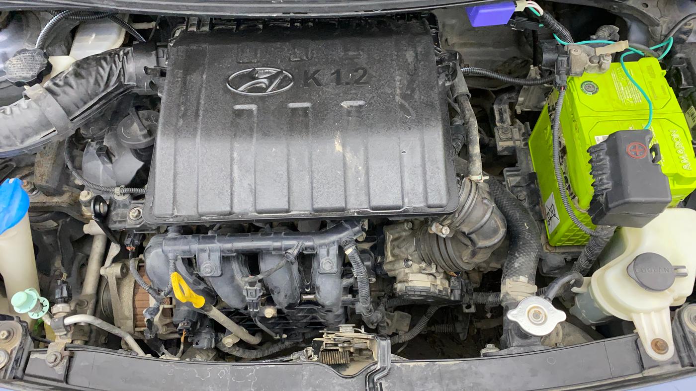 2017 Hyundai Grand i10 MAGNA 1.2 KAPPA VTVT, Petrol, Manual, 89,448 km, Engine View