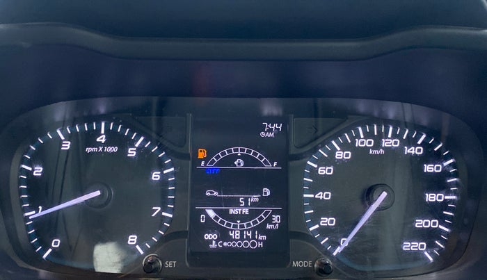 2020 Tata ALTROZ XM 1.2, Petrol, Manual, 48,181 km, Odometer Image