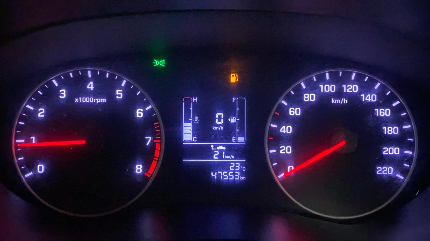 2019 Hyundai Elite i20 SPORTZ PLUS 1.2, CNG, Manual, 47,553 km, Odometer Image