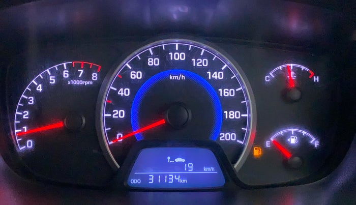 2016 Hyundai Grand i10 SPORTZ 1.2 KAPPA VTVT, Petrol, Manual, 31,109 km, Odometer Image