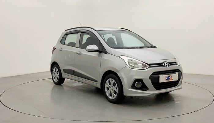 2016 Hyundai Grand i10 SPORTZ 1.2 KAPPA VTVT, Petrol, Manual, 31,109 km, Right Front Diagonal