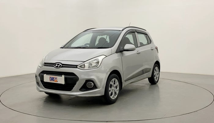 2016 Hyundai Grand i10 SPORTZ 1.2 KAPPA VTVT, Petrol, Manual, 31,109 km, Left Front Diagonal