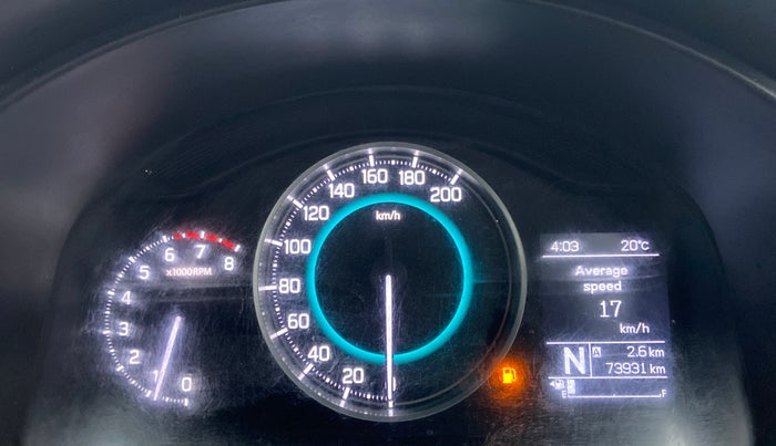 2017 Maruti IGNIS DELTA 1.2 AMT, Petrol, Automatic, 73,931 km, Odometer Image