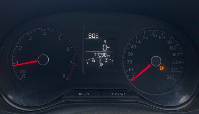 2016 Volkswagen Polo COMFORTLINE 1.2L, Petrol, Manual, 77,095 km, Odometer Image