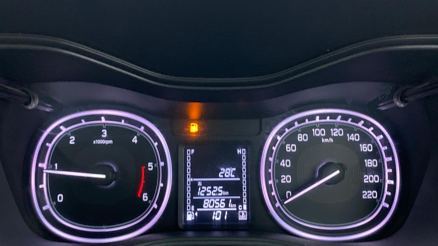 2017 Maruti Vitara Brezza ZDI, Diesel, Manual, 80,561 km, Odometer Image