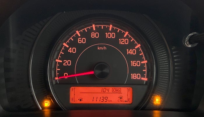 2022 Maruti Celerio VXI CNG D, CNG, Manual, 11,117 km, Odometer Image
