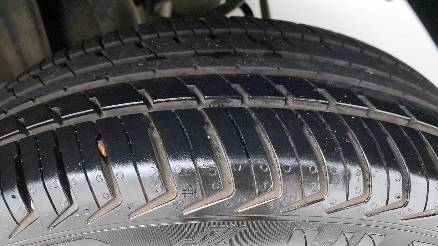 2007 Maruti Zen Estilo VXI, Petrol, Manual, 38,908 km, Left Rear Tyre Tread