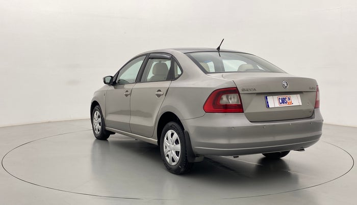 2013 Skoda Rapid 1.6 TDI MT AMBITION PLUS, Diesel, Manual, 86,240 km, Left Back Diagonal