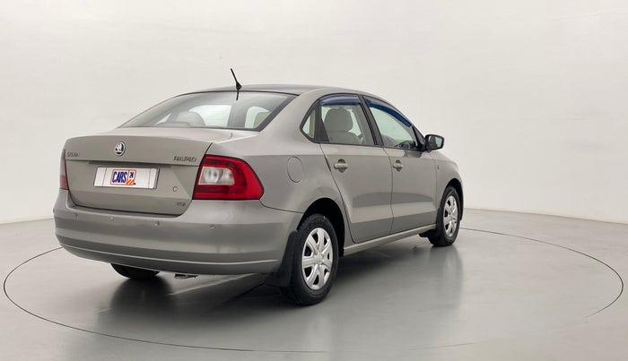 2013 Skoda Rapid 1.6 TDI MT AMBITION PLUS, Diesel, Manual, 86,240 km, Right Back Diagonal