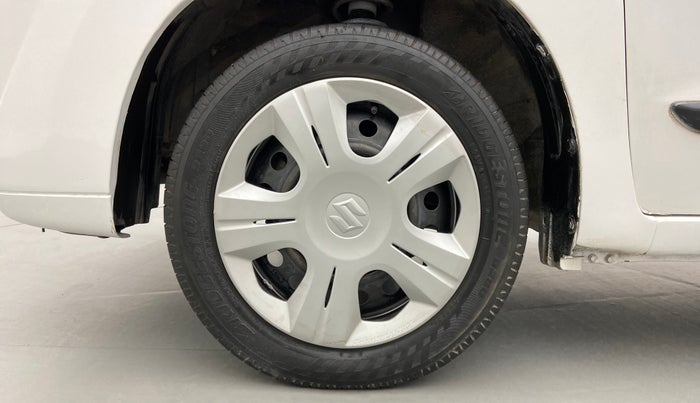 2010 Maruti Wagon R 1.0 VXI, Petrol, Manual, 81,637 km, Left Front Wheel