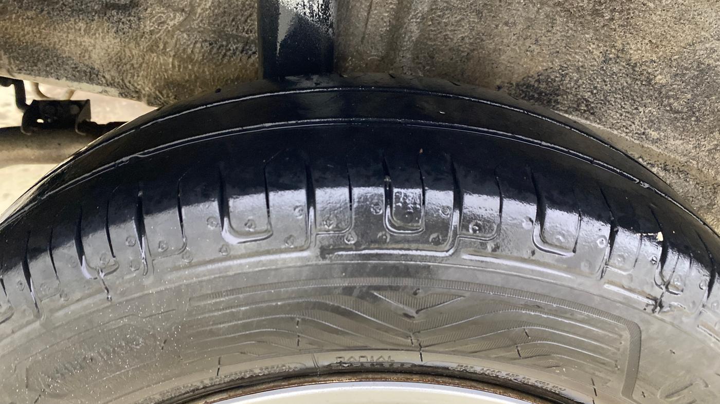 2021 Maruti New Wagon-R LXI CNG 1.0, CNG, Manual, 94,927 km, Right Rear Tyre Tread