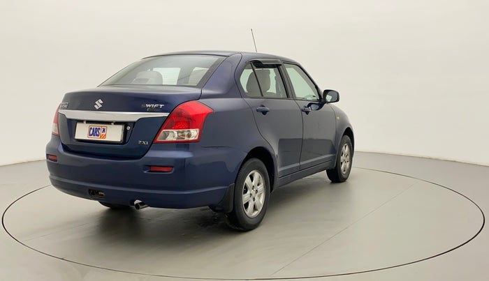 2010 Maruti Swift Dzire ZXI, Petrol, Manual, 97,622 km, Right Back Diagonal